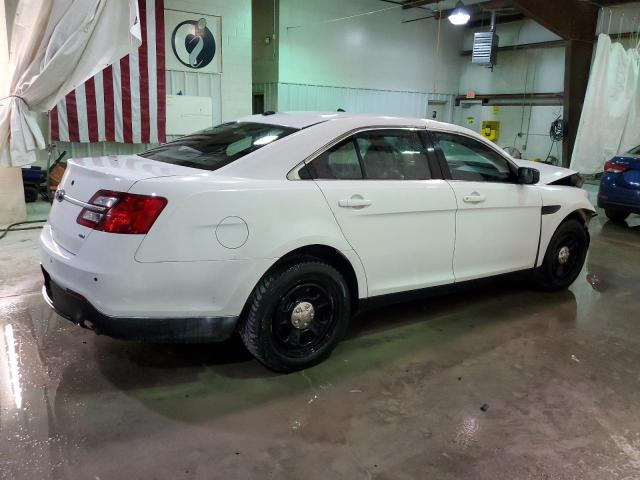 1FAHP2MK8EG168446 - 2014 FORD TAURUS POLICE INTERCEPTOR WHITE photo 3