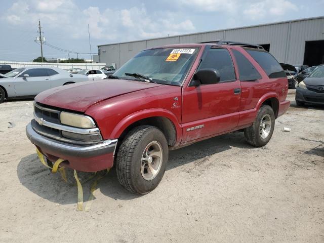 1GNCS18W5YK282598 - 2000 CHEVROLET BLAZER RED photo 1