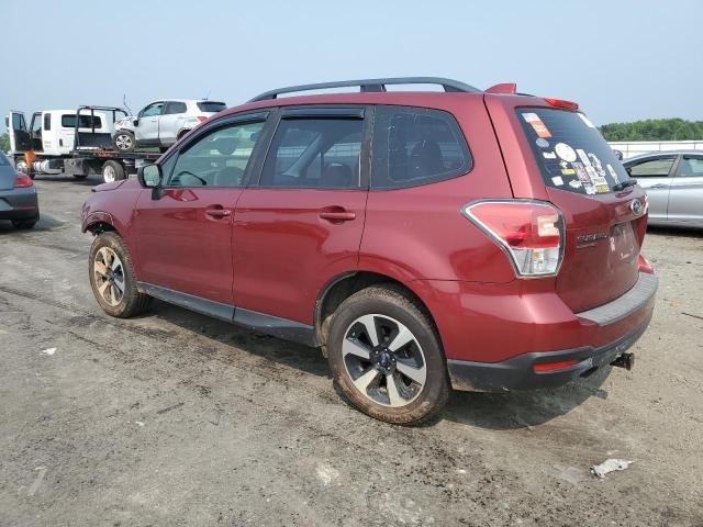 JF2SJABC8HH499356 - 2017 SUBARU FORESTER 2.5I RED photo 2