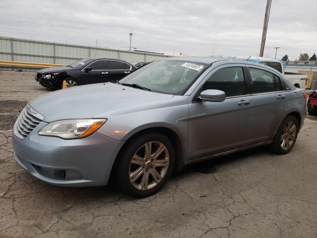 1C3CCBAB3DN687049 - 2013 CHRYSLER 200 LX BLUE photo 1