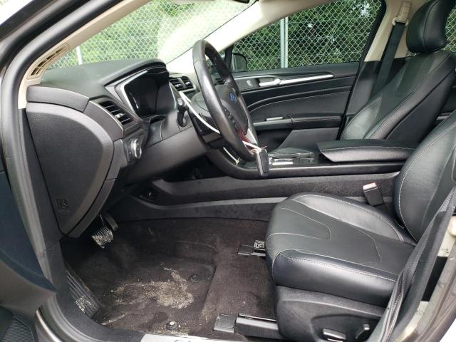 3FA6P0K95KR193806 - 2019 FORD FUSION TITANIUM GRAY photo 7