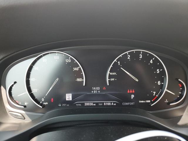 5UXTY3C04M9F49724 - 2021 BMW X3 SDRIVE30I WHITE photo 9