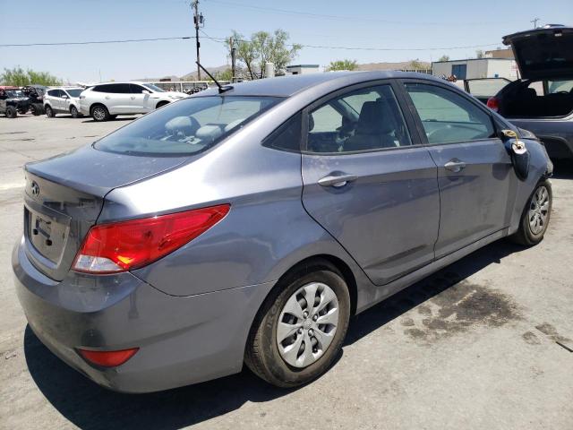 KMHCT4AE1HU183401 - 2017 HYUNDAI ACCENT SE GRAY photo 3