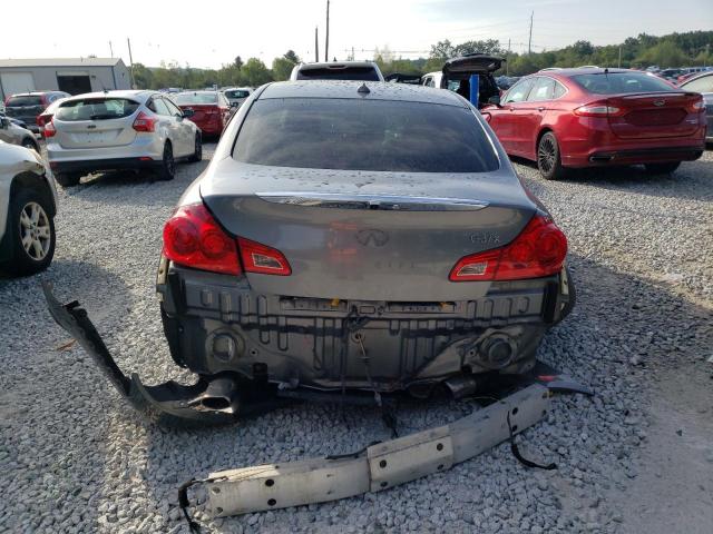 JN1CV6AR4DM758746 - 2013 INFINITI G37 GRAY photo 6