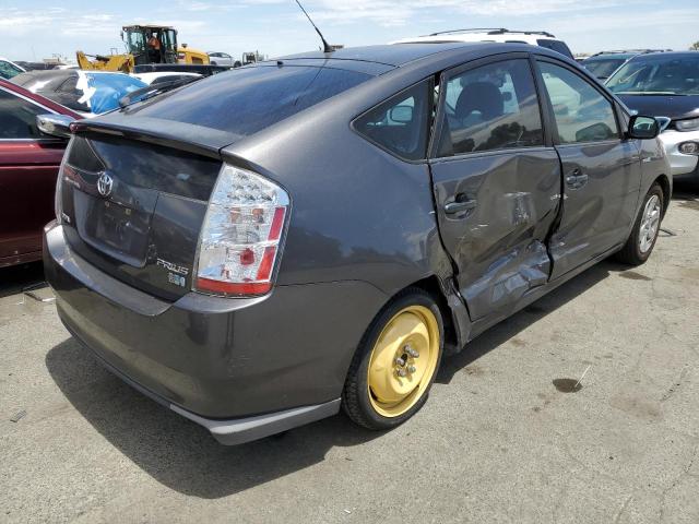 JTDKB20U083408591 - 2008 TOYOTA PRIUS CHARCOAL photo 3