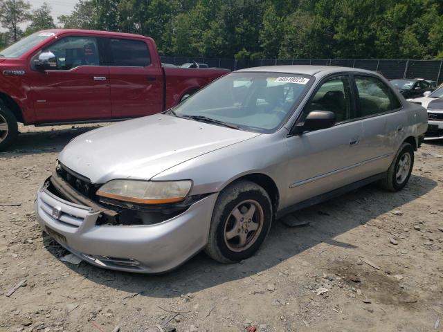 1HGCF86692A023555 - 2002 HONDA ACCORD VALUE SILVER photo 1