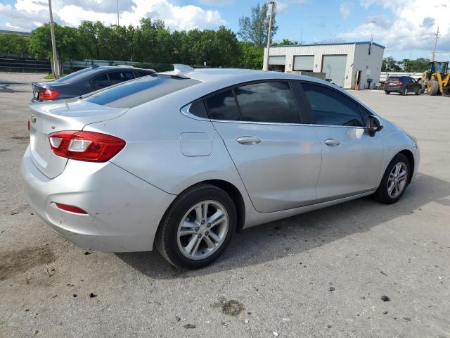 1G1BE5SM3H7102492 - 2017 CHEVROLET CRUZE LT SILVER photo 3