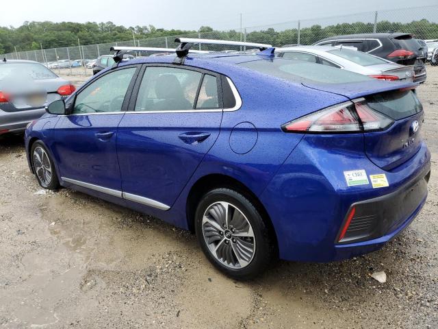 KMHC75LDXMU248755 - 2021 HYUNDAI IONIQ SEL BLUE photo 2