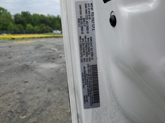 ZFBHRFAB0L6P47128 - 2020 RAM PROMASTER თეთრი ფოტო 12