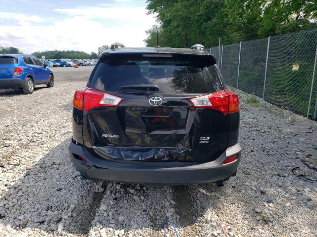 2T3RFREV7FW334609 - 2015 TOYOTA RAV4 XLE BLACK photo 6