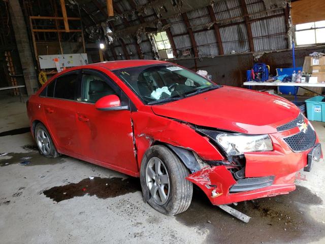 1G1PC5SBXE7483540 - 2014 CHEVROLET CRUZE LT RED photo 4