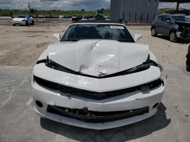 2G1FB3D33E9122206 - 2014 CHEVROLET CAMARO LT WHITE photo 5