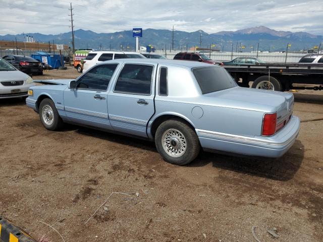 1LNLM81W0VY756600 - 1997 LINCOLN TOWN CAR EXECUTIVE BLUE photo 2