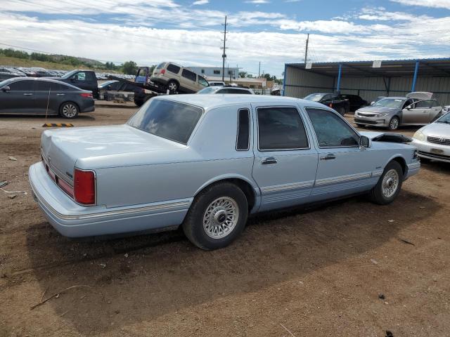 1LNLM81W0VY756600 - 1997 LINCOLN TOWN CAR EXECUTIVE BLUE photo 3