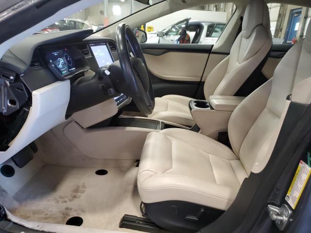 5YJSA1E25KF297440 - 2019 TESLA MODEL S ნაცრისფერი ფოტო 7