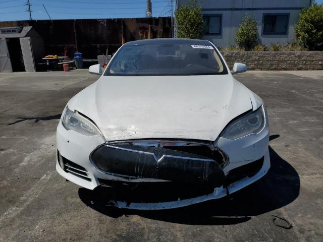 5YJSA1H1XEFP38163 - 2014 TESLA MODEL S 白色 照片 5