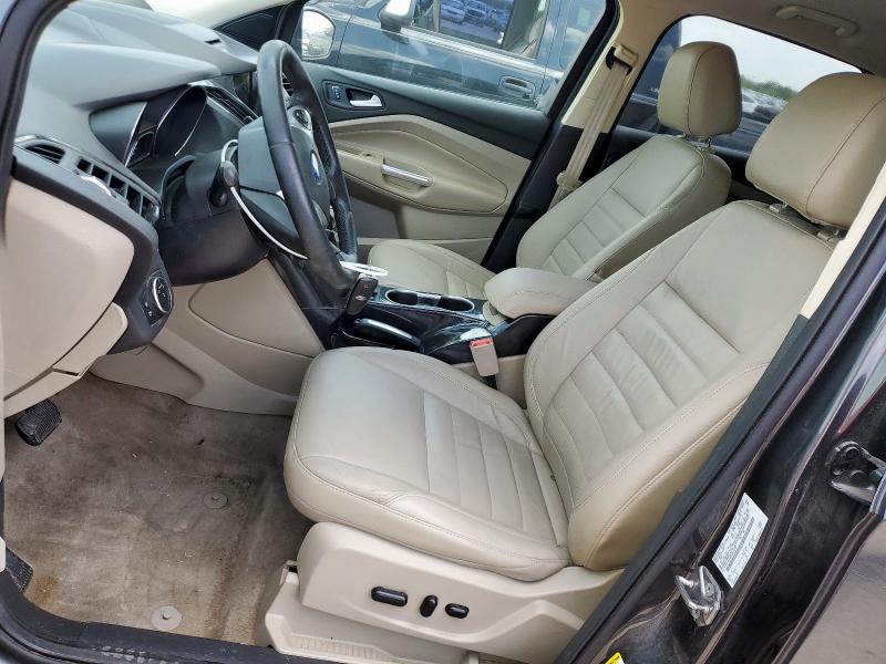 1FMCU0J95GUA97242 - 2016 FORD ESCAPE TITANIUM GRAY photo 7