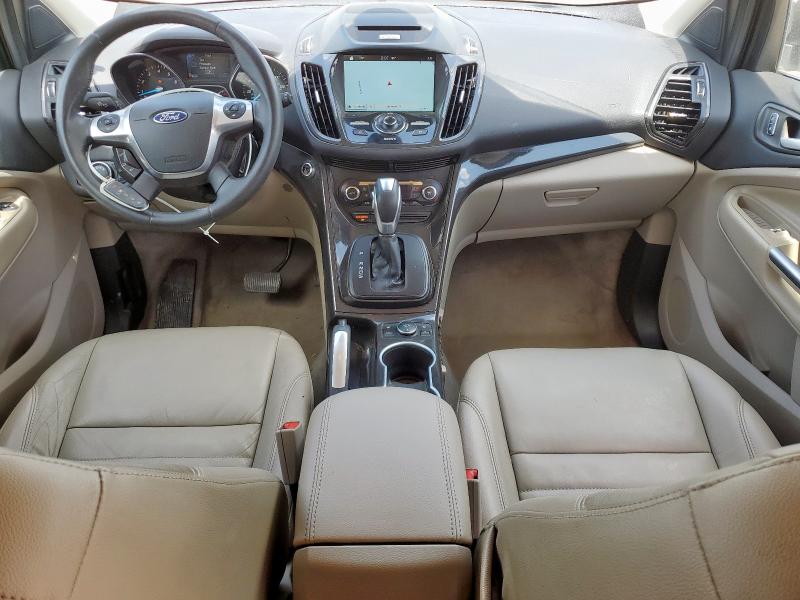 1FMCU0J95GUA97242 - 2016 FORD ESCAPE TITANIUM GRAY photo 8