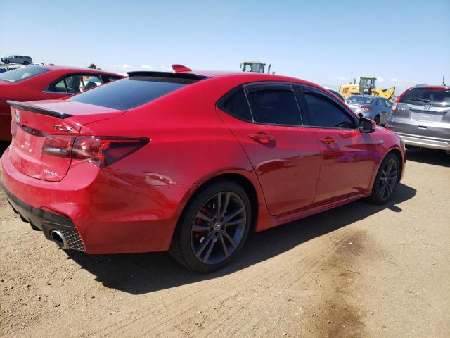 19UUB3F65KA004651 - 2019 ACURA TLX TECHNOLOGY RED photo 3