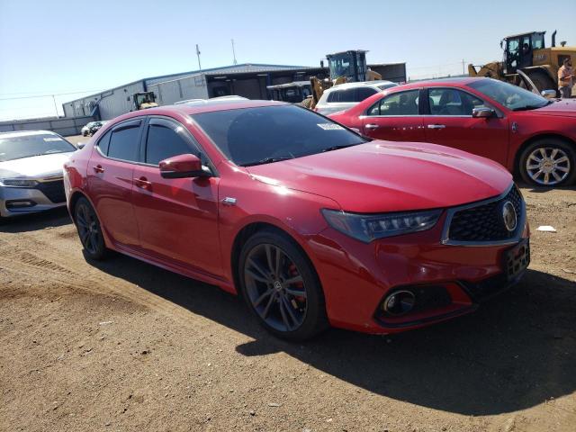 19UUB3F65KA004651 - 2019 ACURA TLX TECHNOLOGY RED photo 4