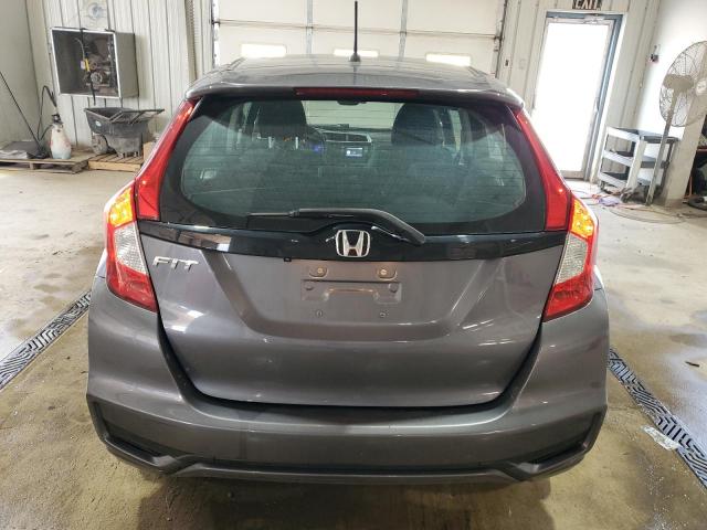 3HGGK5H40LM710726 - 2020 HONDA FIT LX GRAY photo 6