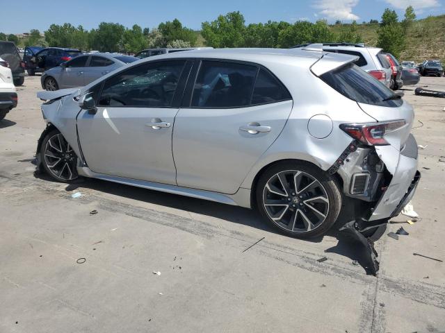 JTNK4RBE4K3000767 - 2019 TOYOTA COROLLA SE Күміс фото 2