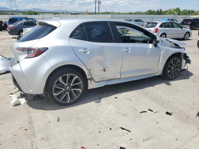 JTNK4RBE4K3000767 - 2019 TOYOTA COROLLA SE Күміс фото 3