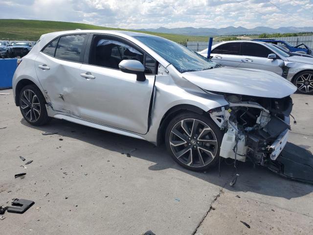 JTNK4RBE4K3000767 - 2019 TOYOTA COROLLA SE Күміс фото 4