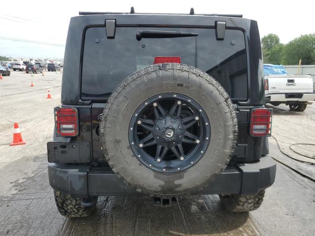 1C4BJWEG9EL274382 - 2014 JEEP WRANGLER U SAHARA BLACK photo 6