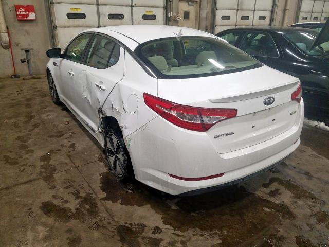 KNAGM4AD0D5045134 - 2013 KIA OPTIMA HYBRID  photo 3