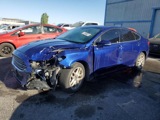 3FA6P0H70FR269668 - 2015 FORD FUSION SE BLUE photo 1