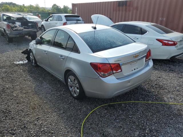 1G1PC5SH0G7140257 - 2016 CHEVROLET CRUZE LIMI LS SILVER photo 2