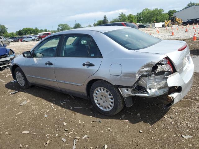 1HGCM56117A003350 - 2007 HONDA ACCORD VALUE SILVER photo 2