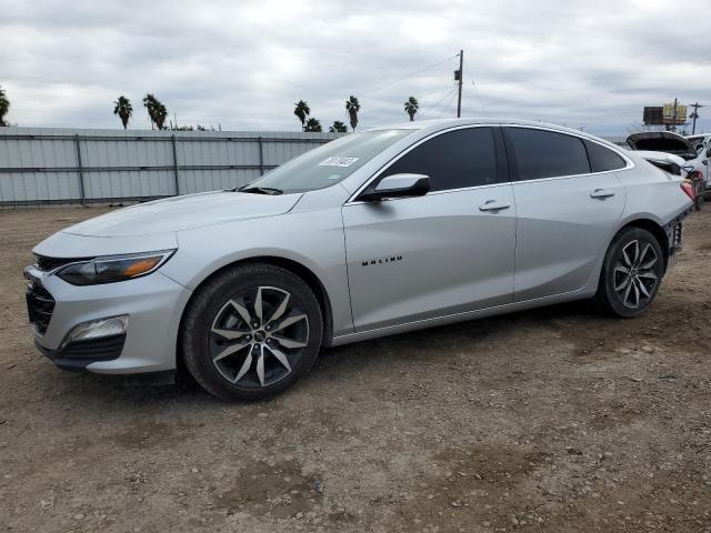 1G1ZG5ST9MF043187 - 2021 CHEVROLET MALIBU RS SILVER photo 1