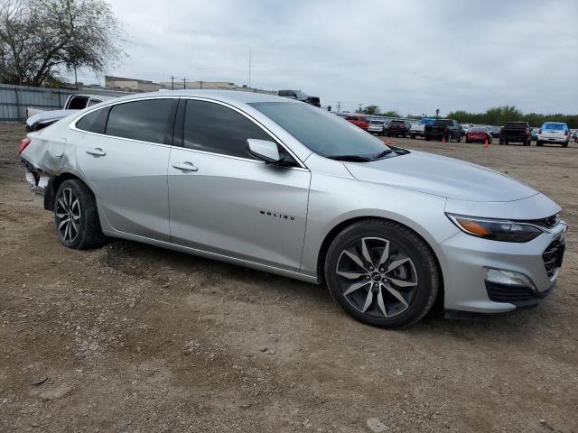 1G1ZG5ST9MF043187 - 2021 CHEVROLET MALIBU RS SILVER photo 4