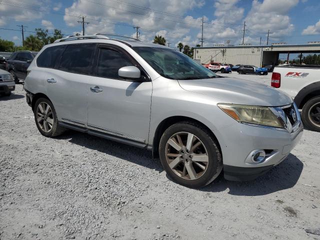 5N1AR2MN1FC695961 - 2015 NISSAN PATHFINDER S 银色 照片 4