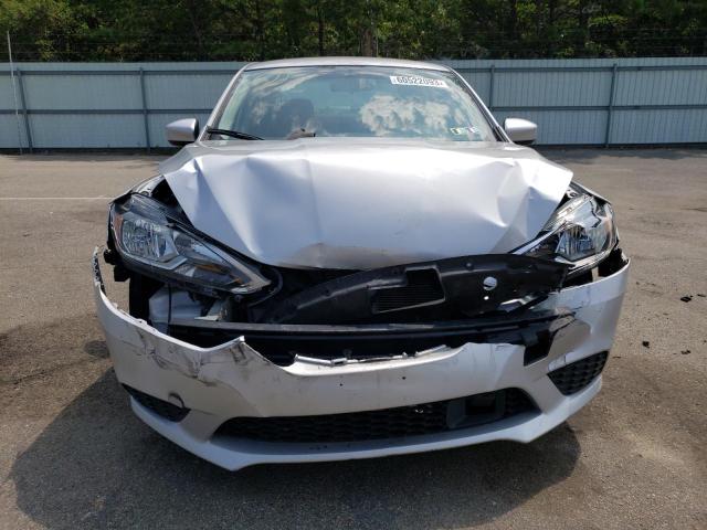 3N1AB7AP2KY448559 - 2019 NISSAN SENTRA S SILVER photo 5