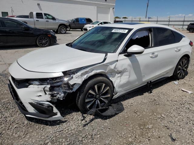 19XFL1H74PE005051 - 2023 HONDA CIVIC EXL თეთრი ფოტო 1