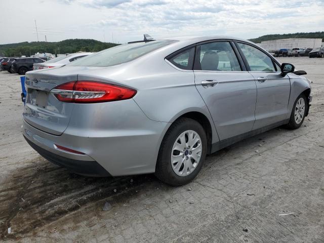 3FA6P0G76LR168938 - 2020 FORD FUSION S SILVER photo 3