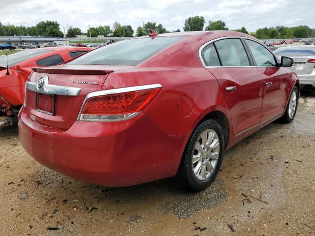 1G4GD5ER4CF242861 - 2012 BUICK LACROSSE PREMIUM RED photo 3