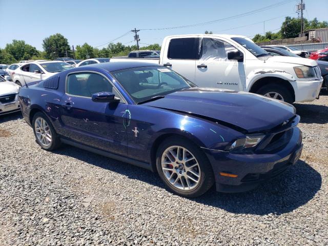 1ZVBP8AMXC5205902 - 2012 FORD MUSTANG BLUE photo 4