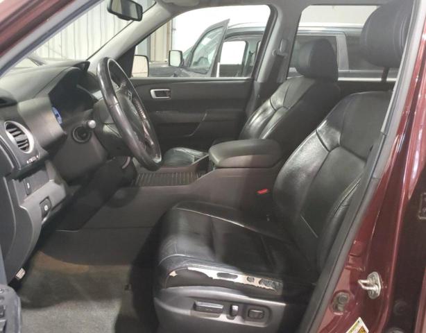 5FNYF4H52DB066906 - 2013 HONDA PILOT EXL წითელი ფოტო 7