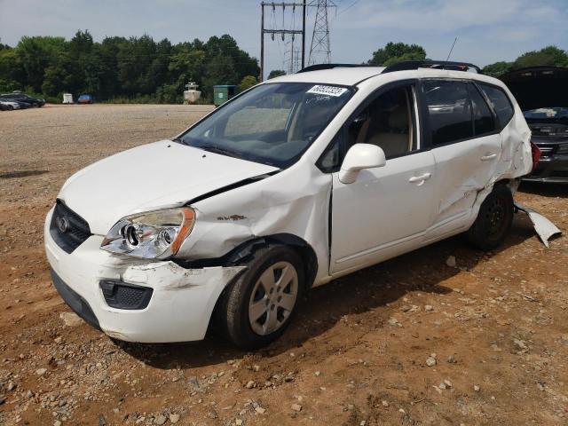 KNAFG528X97223637 - 2009 KIA RONDO BASE WHITE photo 1