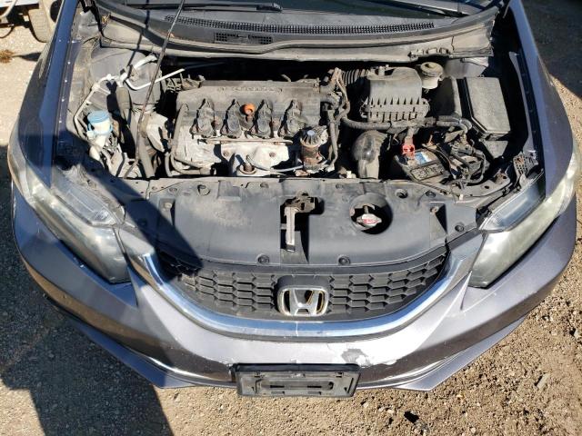 19XFB2F9XEE018364 - 2014 HONDA CIVIC EXL GRAY photo 11