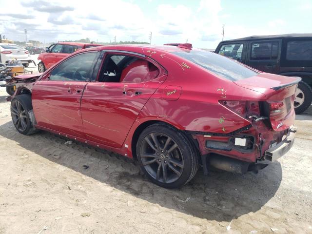 19UUB1F67KA005675 - 2019 ACURA TLX TECHNOLOGY RED photo 2