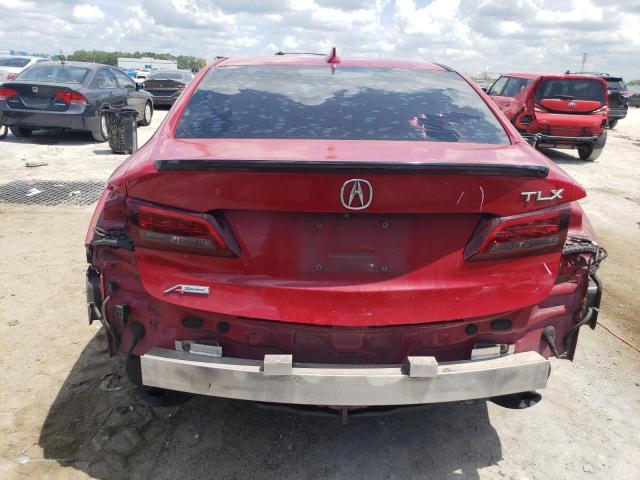 19UUB1F67KA005675 - 2019 ACURA TLX TECHNOLOGY RED photo 6