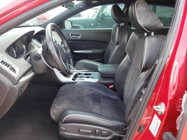 19UUB1F67KA005675 - 2019 ACURA TLX TECHNOLOGY RED photo 7