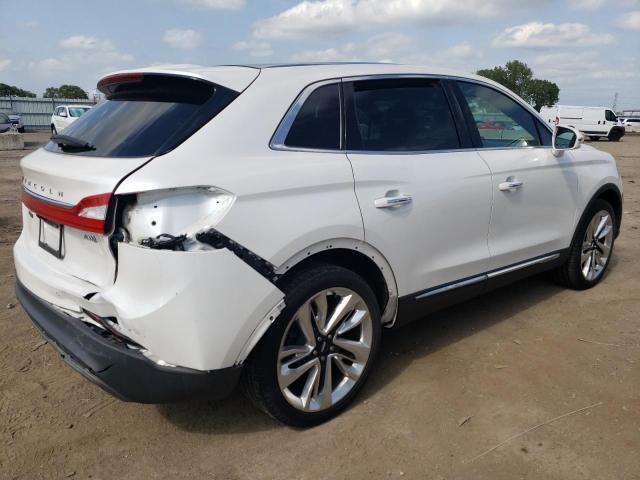 2LMPJ8LR8HBL44531 - 2017 LINCOLN MKX RESERVE Սպիտակ լուսանկար 3