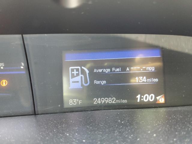 2HGFG3B06CH539048 - 2012 HONDA CIVIC EXL ნაცრისფერი ფოტო 9