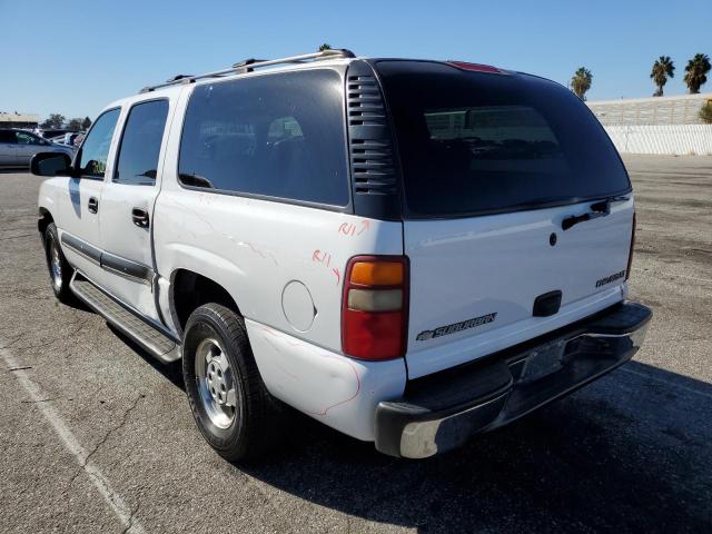 3GNEC16T73G337681 - 2003 CHEVROLET SUBURBAN C1500 WHITE photo 3